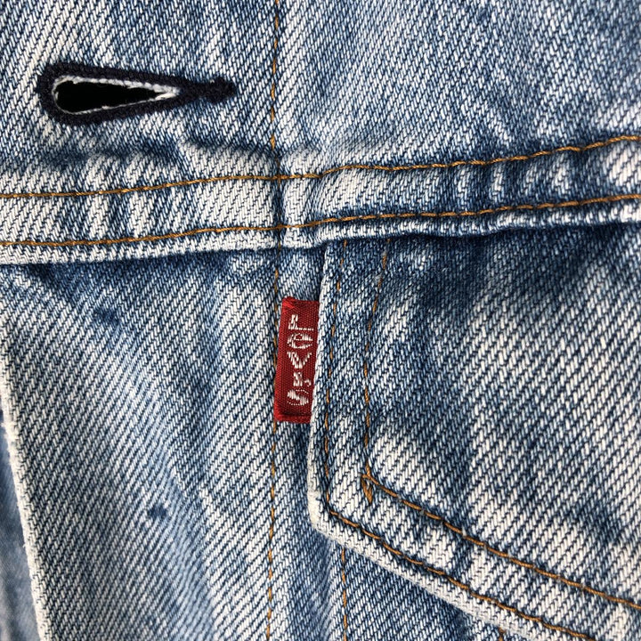 ~1990'S Levi's 70505-0217 Denim Jacket (Men's Size S equivalent) Vintage unclear Blue type light blue Vintage Second Hand