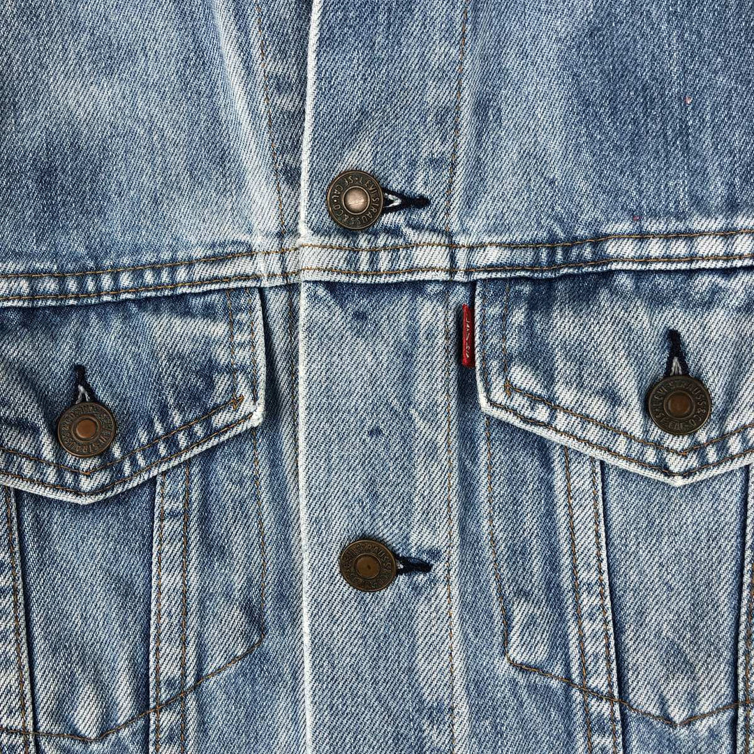 ~1990'S Levi's 70505-0217 Denim Jacket (Men's Size S equivalent) Vintage unclear Blue type light blue Vintage Second Hand