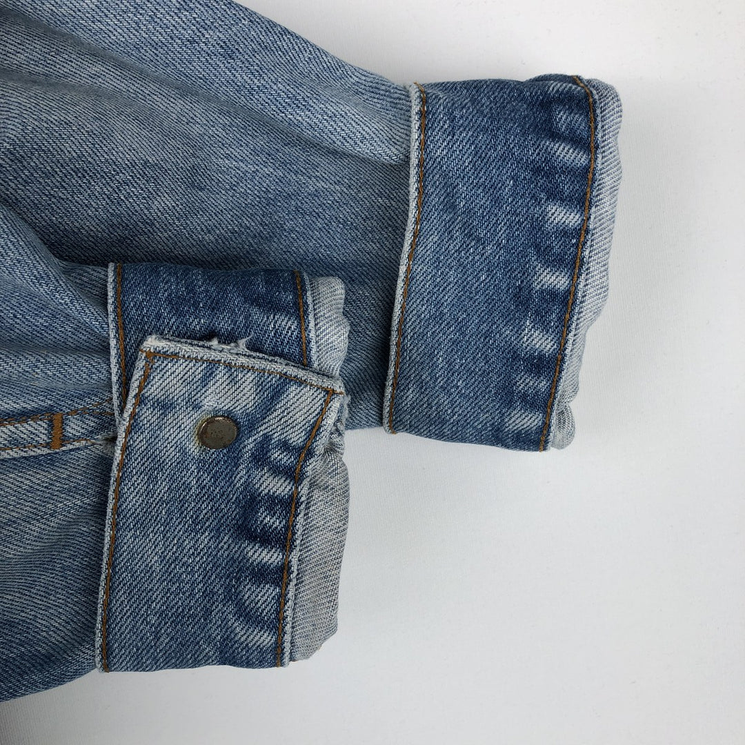 ~1990'S Levi's 70505-0217 Denim Jacket (Men's Size S equivalent) Vintage unclear Blue type light blue Vintage Second Hand