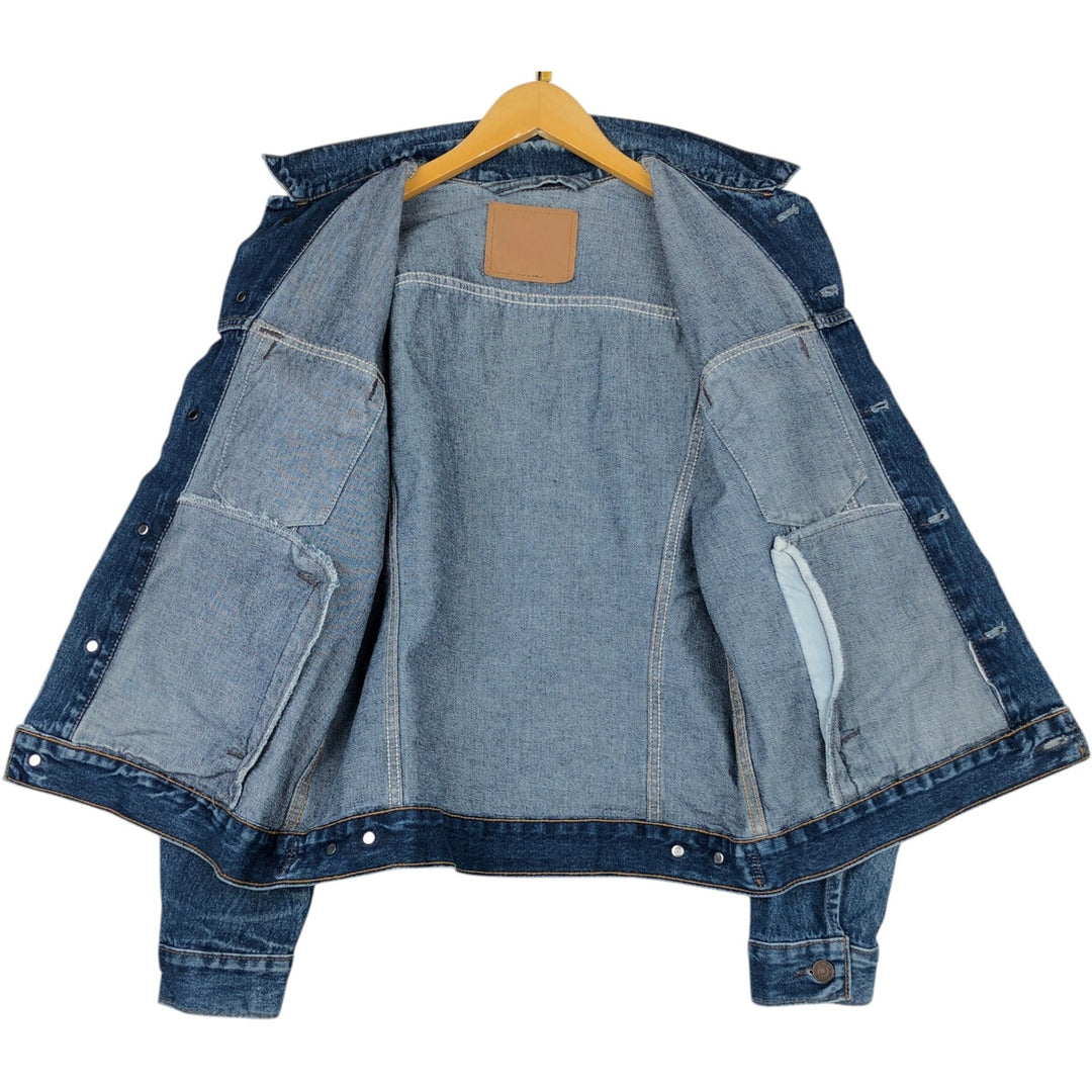 Levi's denim jacket, denim jacket, men's size M unclear navy blue type Vintage Second Hand