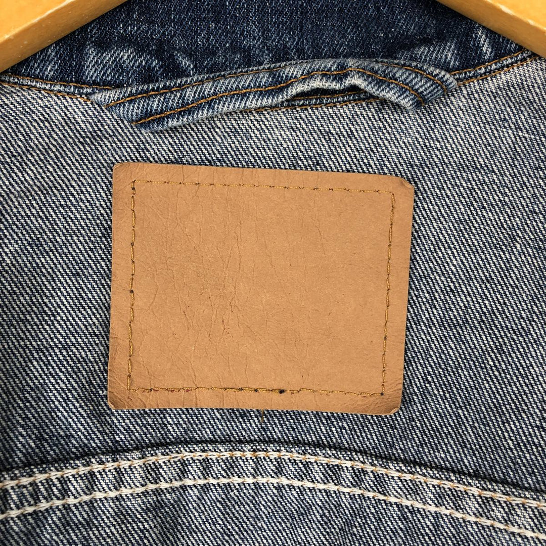 Levi's denim jacket, denim jacket, men's size M unclear navy blue type Vintage Second Hand