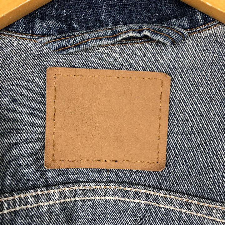 Levi's denim jacket, denim jacket, men's size M unclear navy blue type Vintage Second Hand
