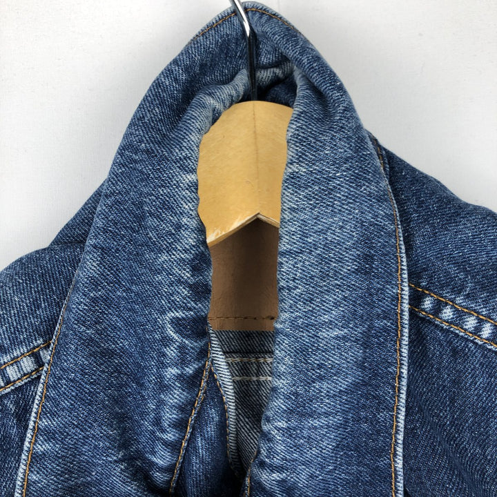 Levi's denim jacket, denim jacket, men's size M unclear navy blue type Vintage Second Hand