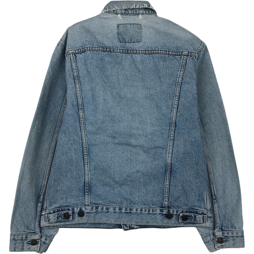 90'S Levi's 70503-0216 denim jacket, denim jacket, men's size M, vintage cotton Blue type light blue Vintage Second Hand