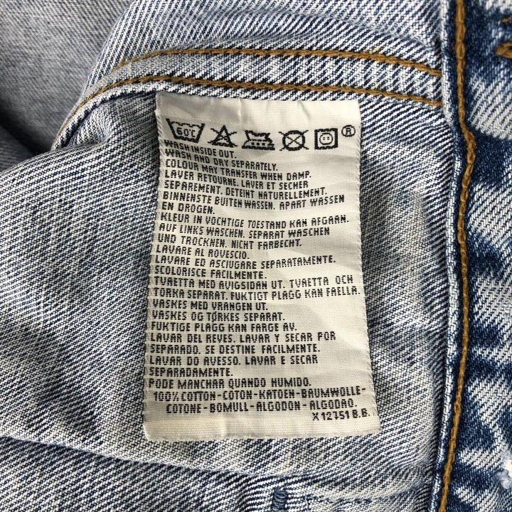 90'S Levi's 70503-0216 denim jacket, denim jacket, men's size M, vintage cotton Blue type light blue Vintage Second Hand