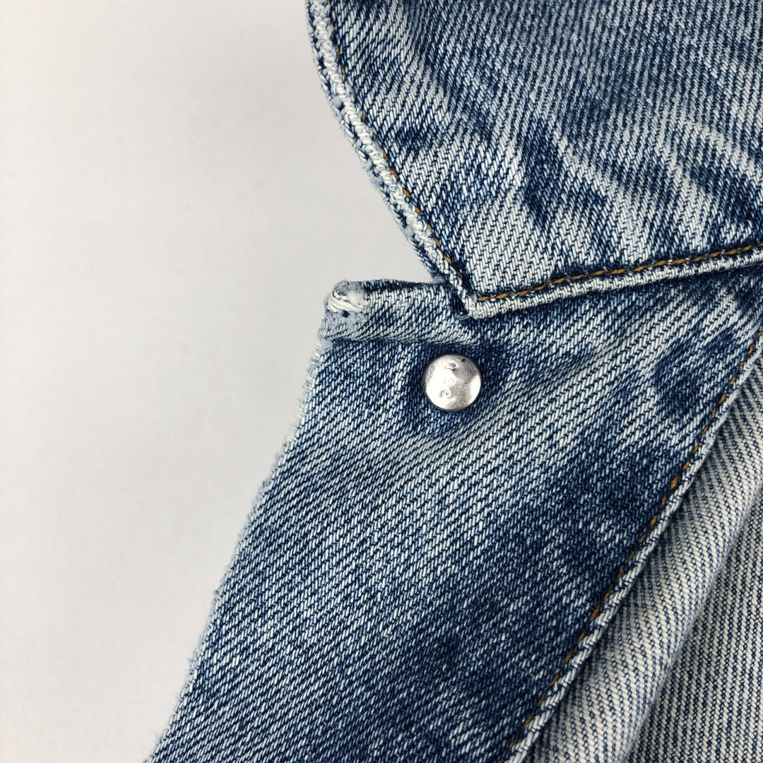 90'S Levi's 70503-0216 denim jacket, denim jacket, men's size M, vintage cotton Blue type light blue Vintage Second Hand