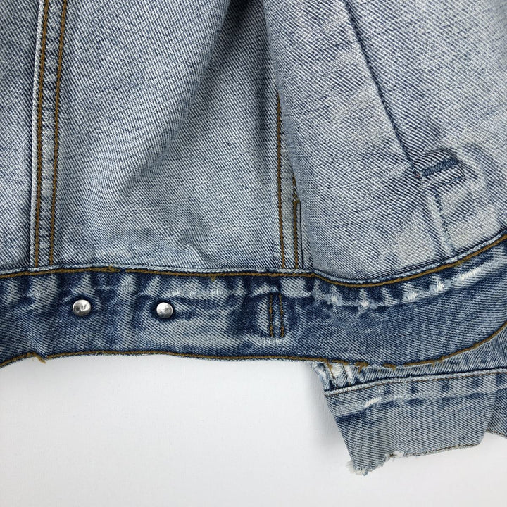 90'S Levi's 70503-0216 denim jacket, denim jacket, men's size M, vintage cotton Blue type light blue Vintage Second Hand