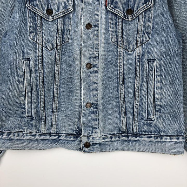 90'S Levi's 70503-0216 denim jacket, denim jacket, men's size M, vintage cotton Blue type light blue Vintage Second Hand