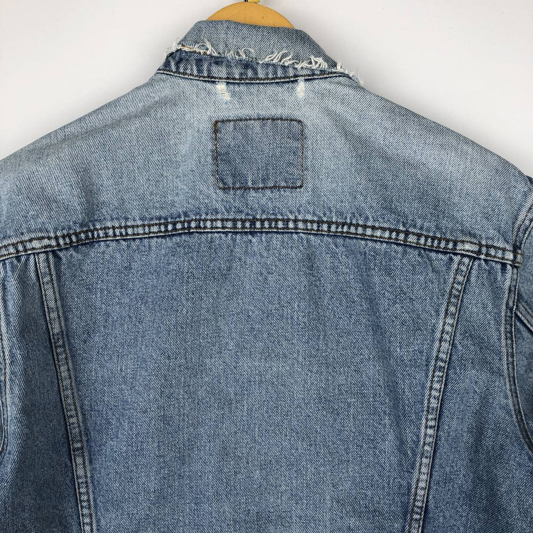 90'S Levi's 70503-0216 denim jacket, denim jacket, men's size M, vintage cotton Blue type light blue Vintage Second Hand