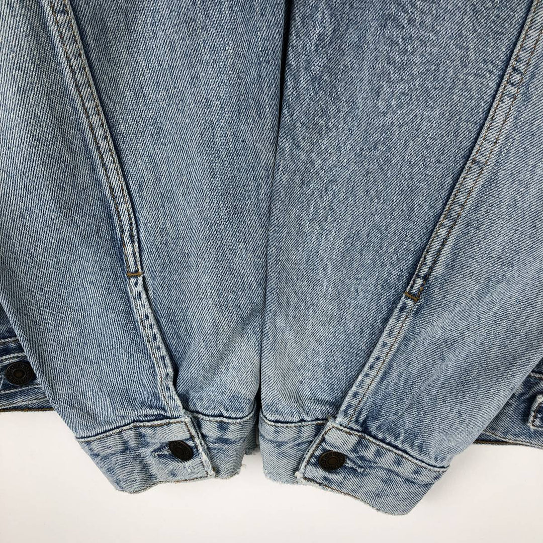 90'S Levi's 70503-0216 denim jacket, denim jacket, men's size M, vintage cotton Blue type light blue Vintage Second Hand