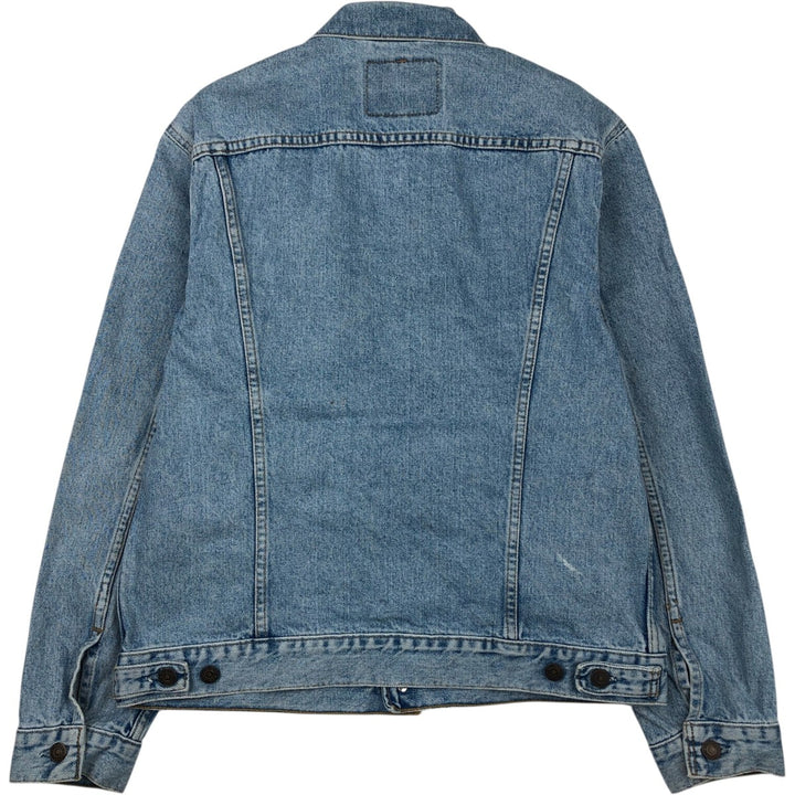 90'S Levi's 70503-0210 denim jacket, denim jacket, men's size M, vintage cotton Blue type light blue Vintage Second Hand