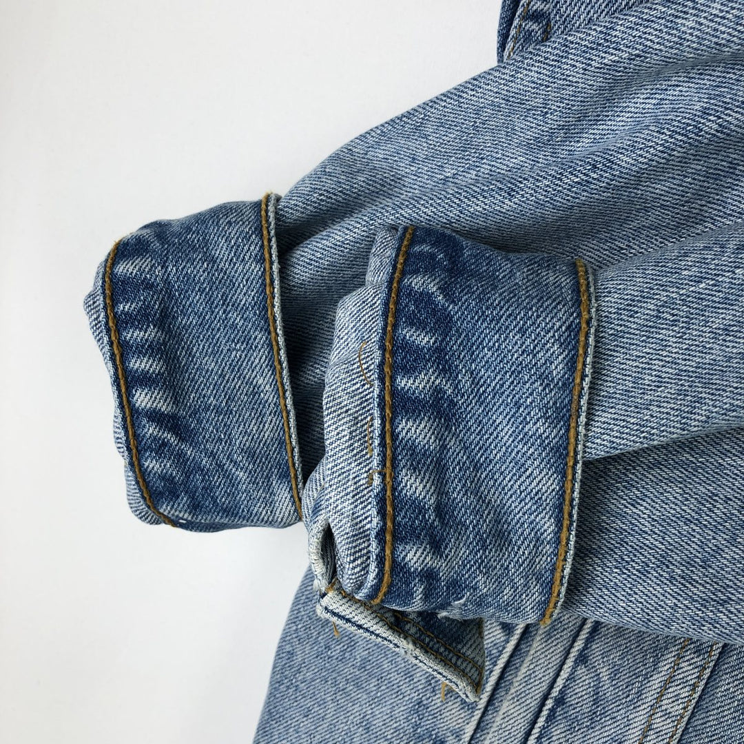 90'S Levi's 70503-0210 denim jacket, denim jacket, men's size M, vintage cotton Blue type light blue Vintage Second Hand