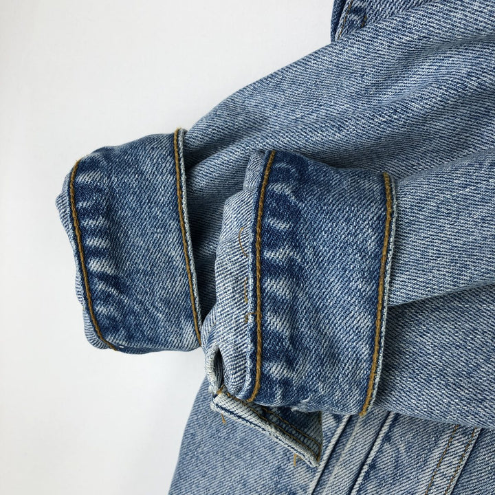 90'S Levi's 70503-0210 denim jacket, denim jacket, men's size M, vintage cotton Blue type light blue Vintage Second Hand