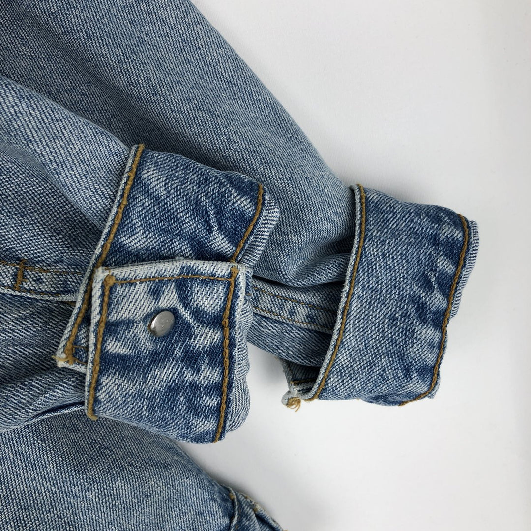 90'S Levi's 70503-0210 denim jacket, denim jacket, men's size M, vintage cotton Blue type light blue Vintage Second Hand