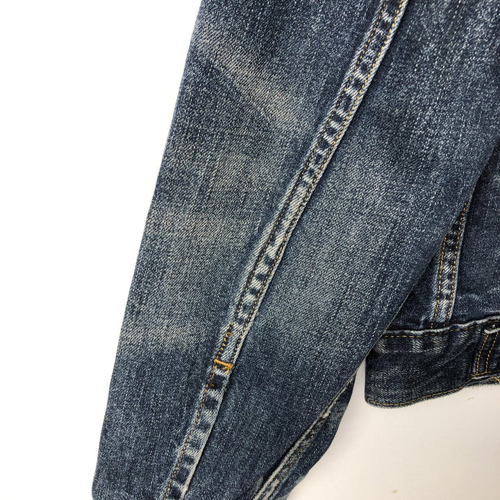 Ralph Lauren DENIM and SUPPLY denim jacket with American flag pattern, men's size L (approx.) cotton blue type Vintage Second Hand