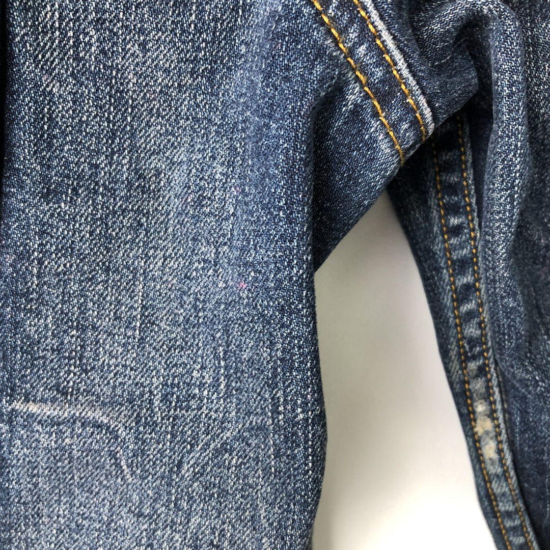 Ralph Lauren DENIM and SUPPLY denim jacket with American flag pattern, men's size L (approx.) cotton blue type Vintage Second Hand
