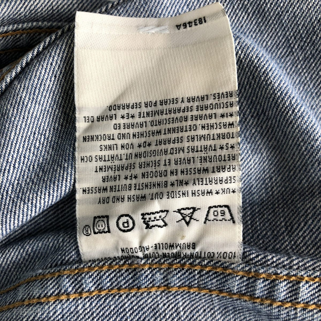 2000'S Levi's 70500-0414 Euro Model Denim Jacket (Men's Size M) cotton blue type Vintage Second Hand