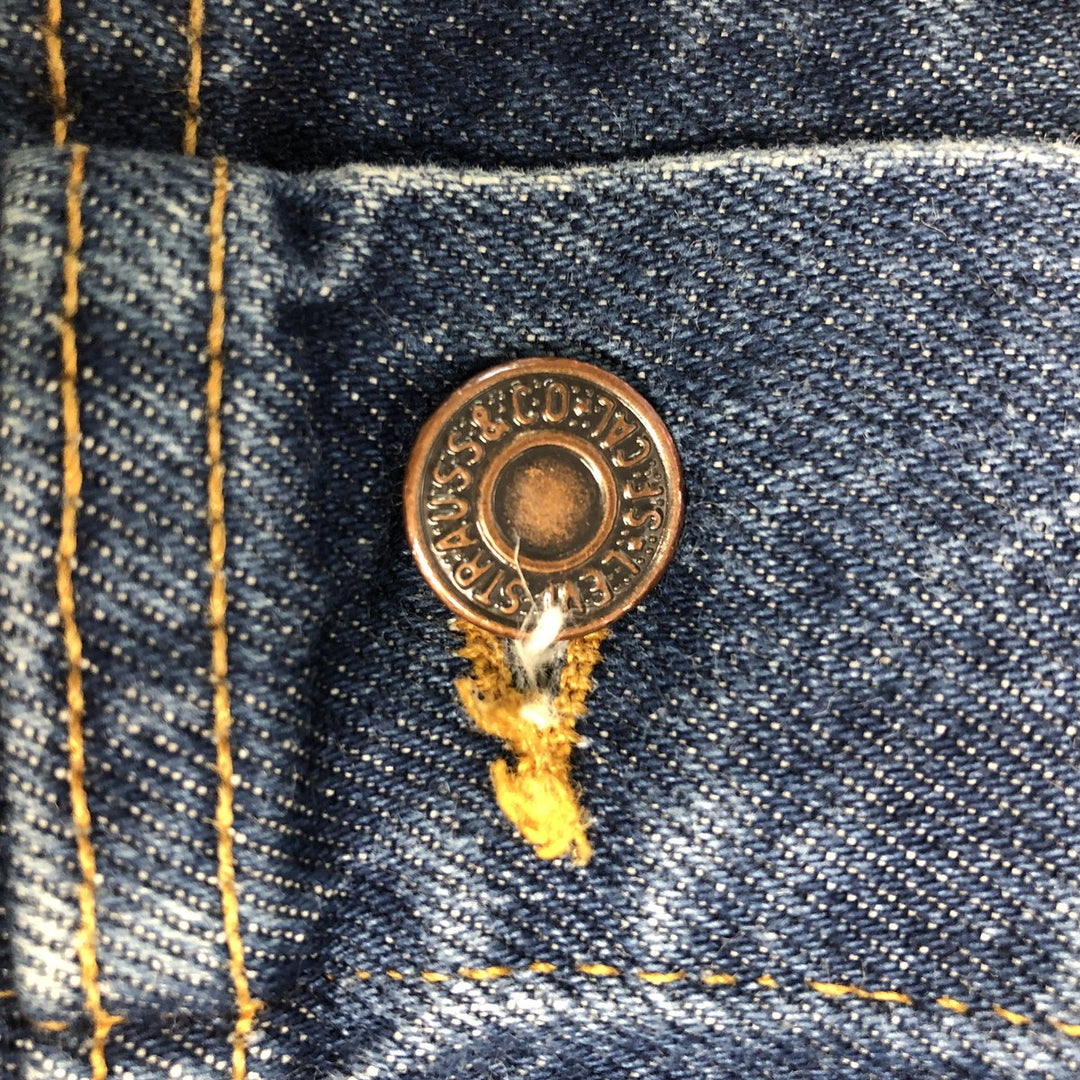 Levi's 75016-0216 Denim Jacket (Men's Size S) unclear blue type Vintage Second Hand