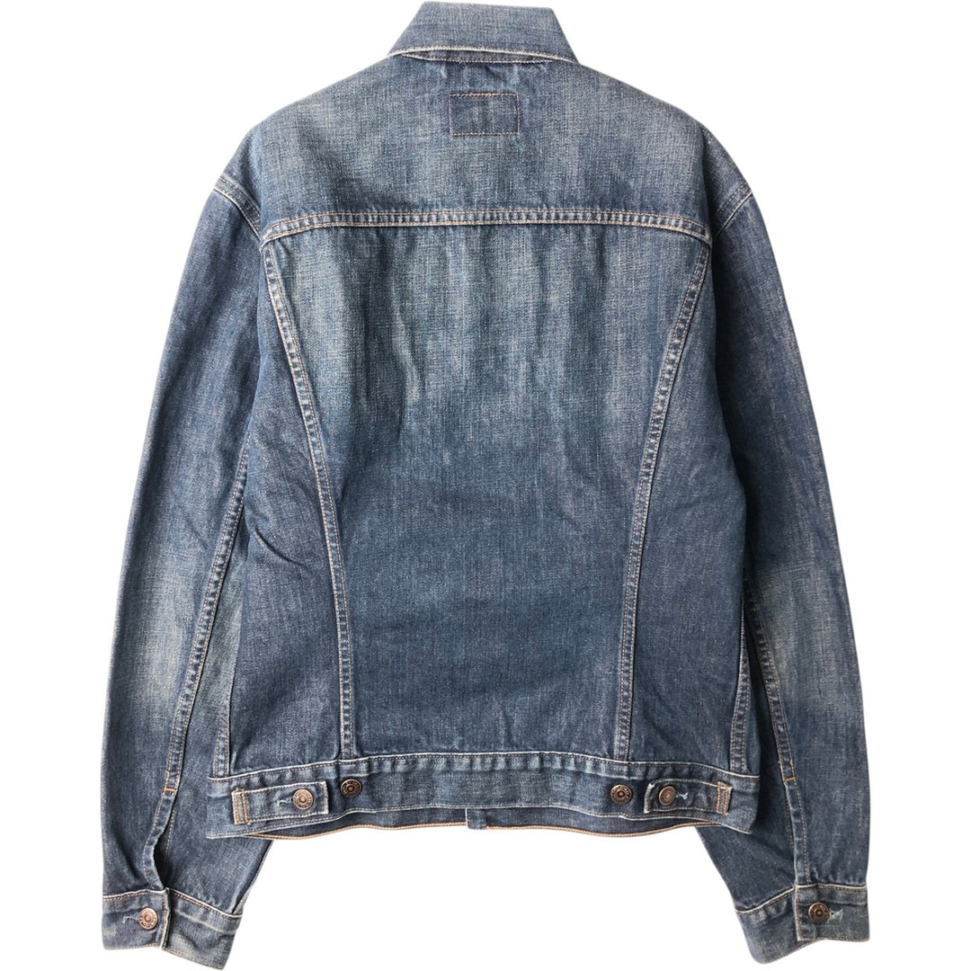 2000'S Levi's 70500-0474 Euro Model Denim Jacket (Men's Size L) cotton blue type Vintage Second Hand
