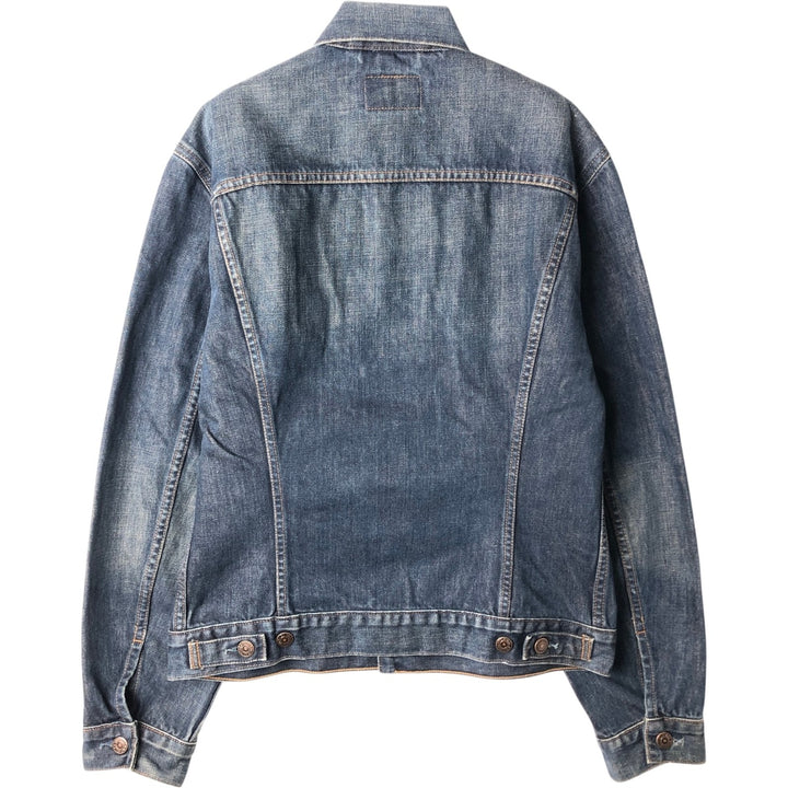 2000'S Levi's 70500-0474 Euro Model Denim Jacket (Men's Size L) cotton blue type Vintage Second Hand