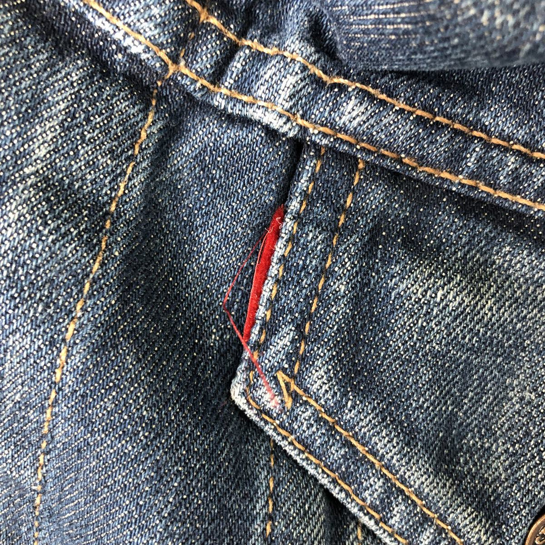 2000'S Levi's 70500-0474 Euro Model Denim Jacket (Men's Size L) cotton blue type Vintage Second Hand