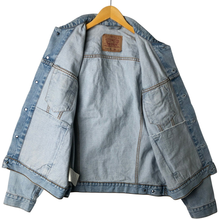 1990'S Levi's 70503-0447 Denim Jacket (Men's Size L equivalent) Vintage cotton blue type Vintage Second Hand