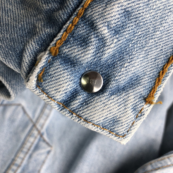1990'S Levi's 70503-0447 Denim Jacket (Men's Size L equivalent) Vintage cotton blue type Vintage Second Hand