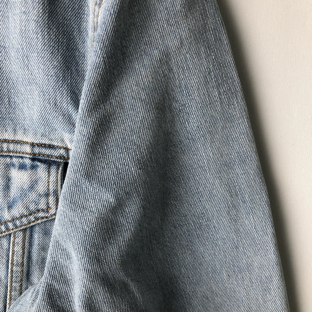 1990'S Levi's 70503-0447 Denim Jacket (Men's Size L equivalent) Vintage cotton blue type Vintage Second Hand