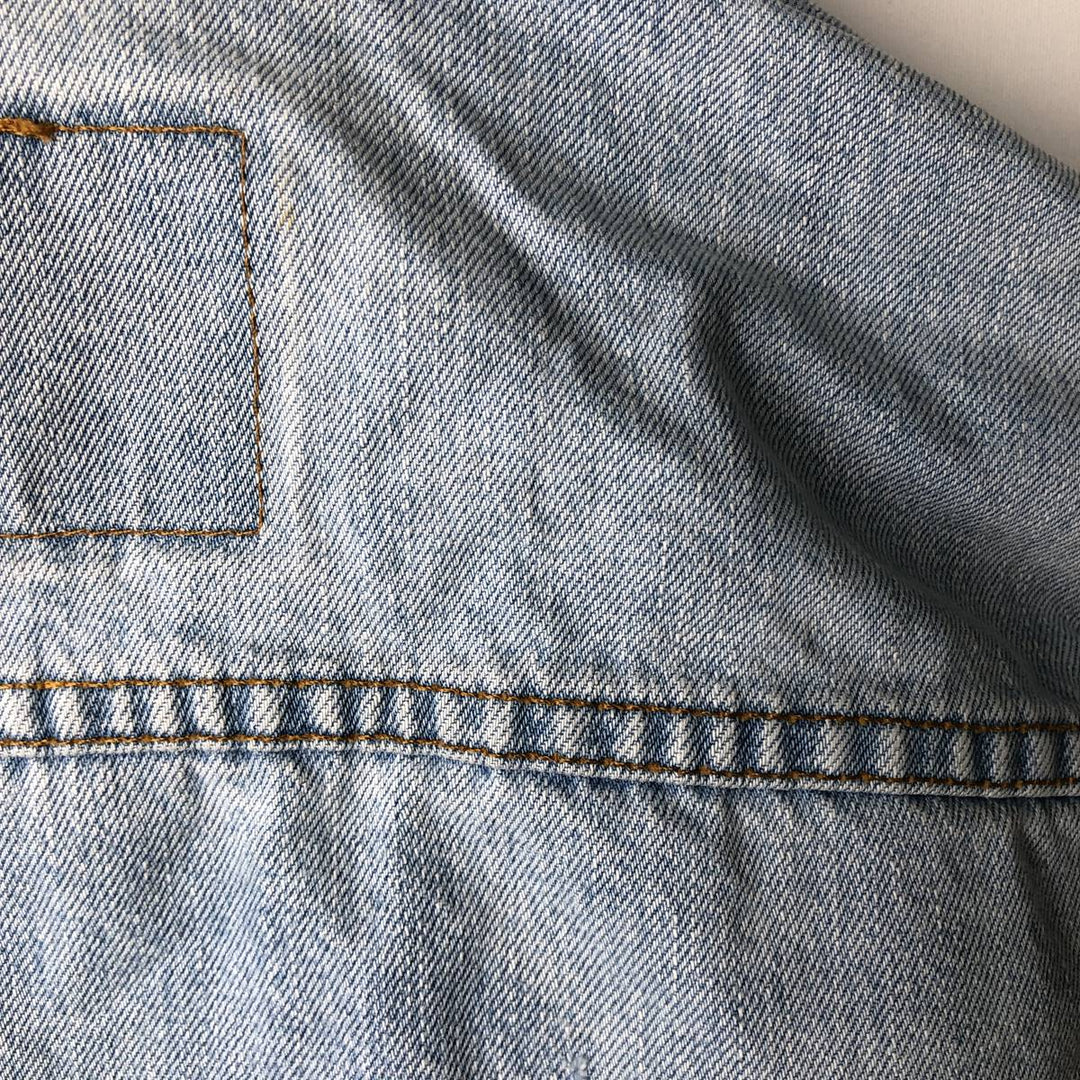 1990'S Levi's 70503-0447 Denim Jacket (Men's Size L equivalent) Vintage cotton blue type Vintage Second Hand