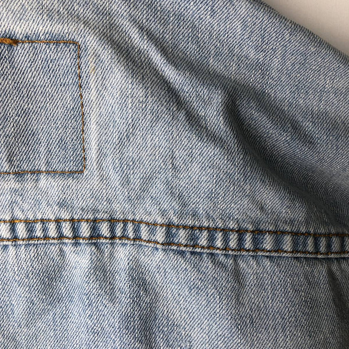 1990'S Levi's 70503-0447 Denim Jacket (Men's Size L equivalent) Vintage cotton blue type Vintage Second Hand