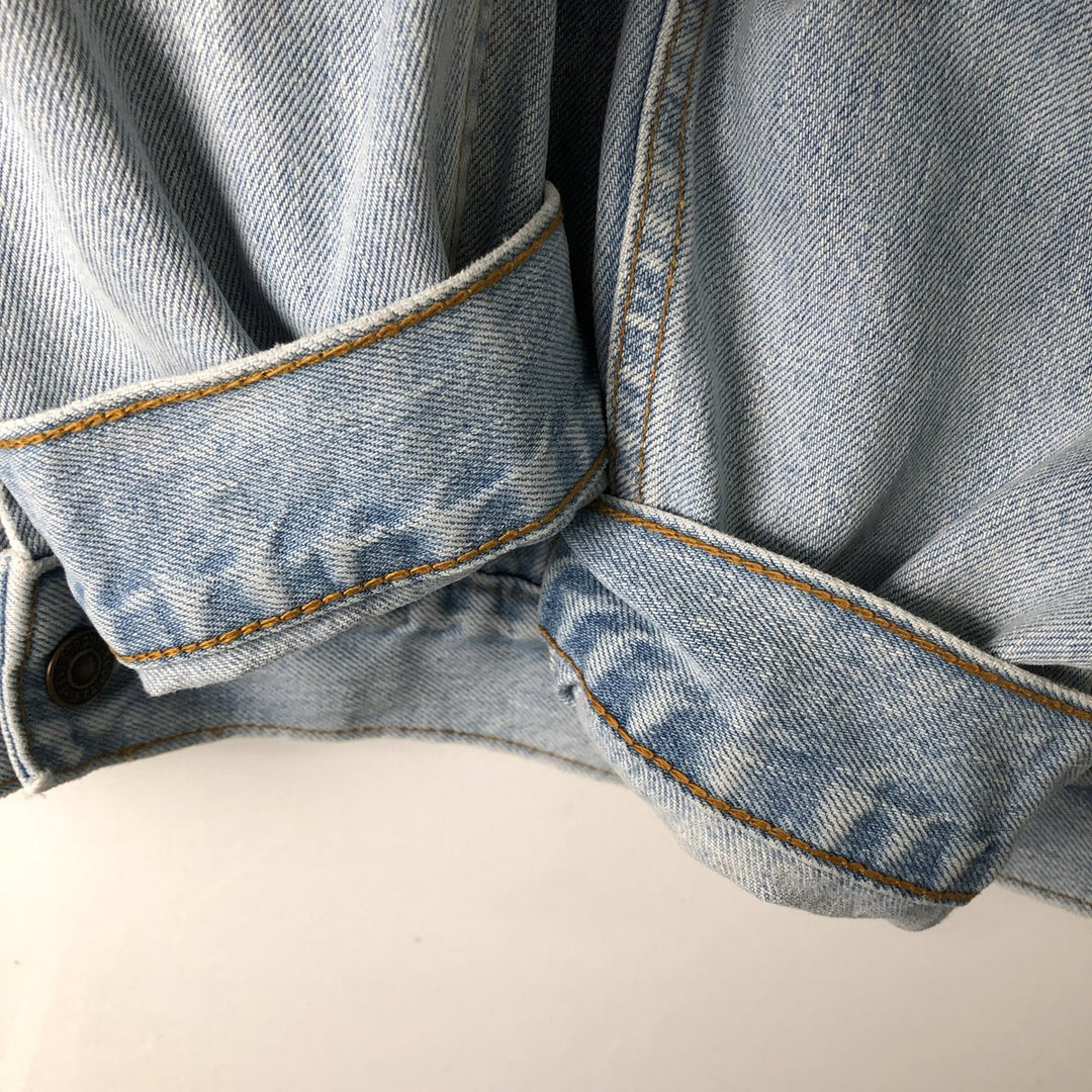 1990'S Levi's 70503-0447 Denim Jacket (Men's Size L equivalent) Vintage cotton blue type Vintage Second Hand