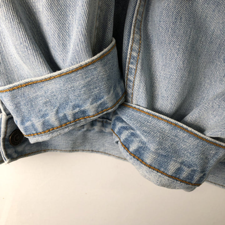 1990'S Levi's 70503-0447 Denim Jacket (Men's Size L equivalent) Vintage cotton blue type Vintage Second Hand