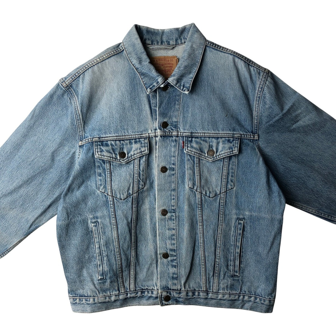 Levi's 70503-02 Denim Jacket, Men's Size L cotton blue type Vintage Second Hand