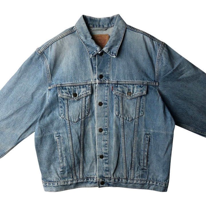 Levi's 70503-02 Denim Jacket, Men's Size L cotton blue type Vintage Second Hand