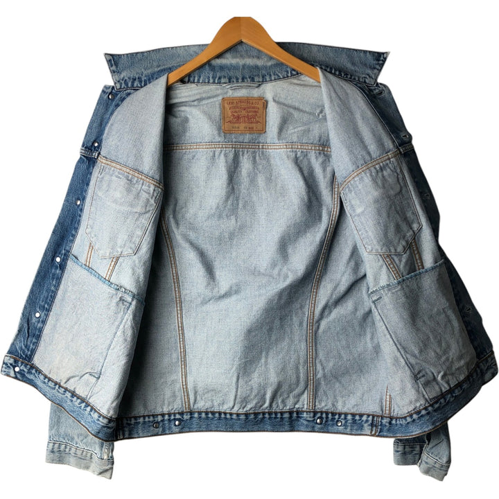 Levi's 70503-02 Denim Jacket, Men's Size L cotton blue type Vintage Second Hand