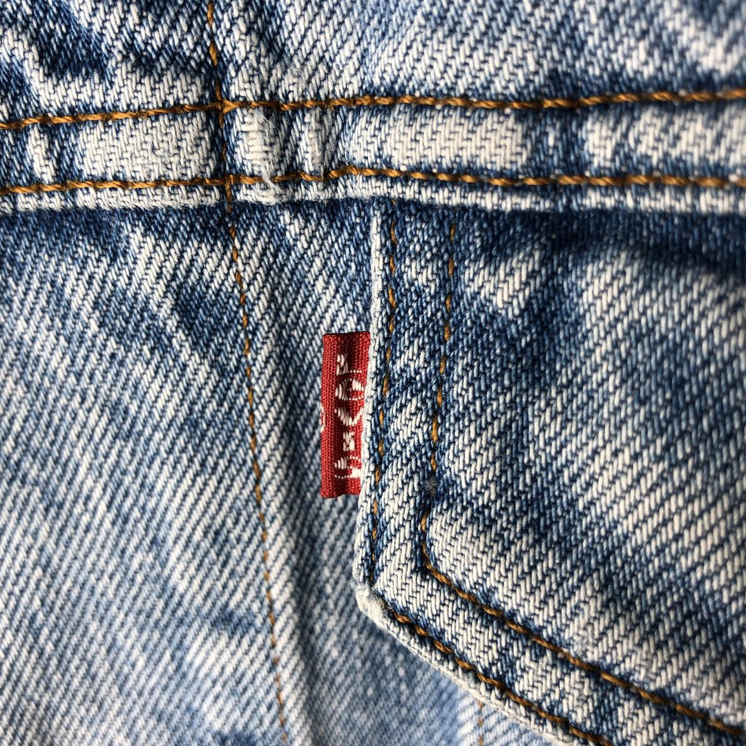 Levi's 70503-02 Denim Jacket, Men's Size L cotton blue type Vintage Second Hand