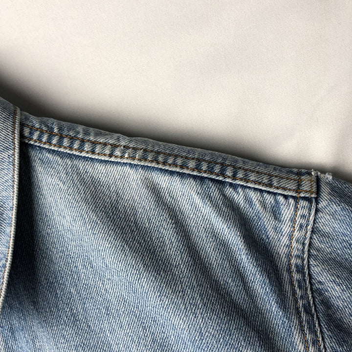 Levi's 70503-02 Denim Jacket, Men's Size L cotton blue type Vintage Second Hand