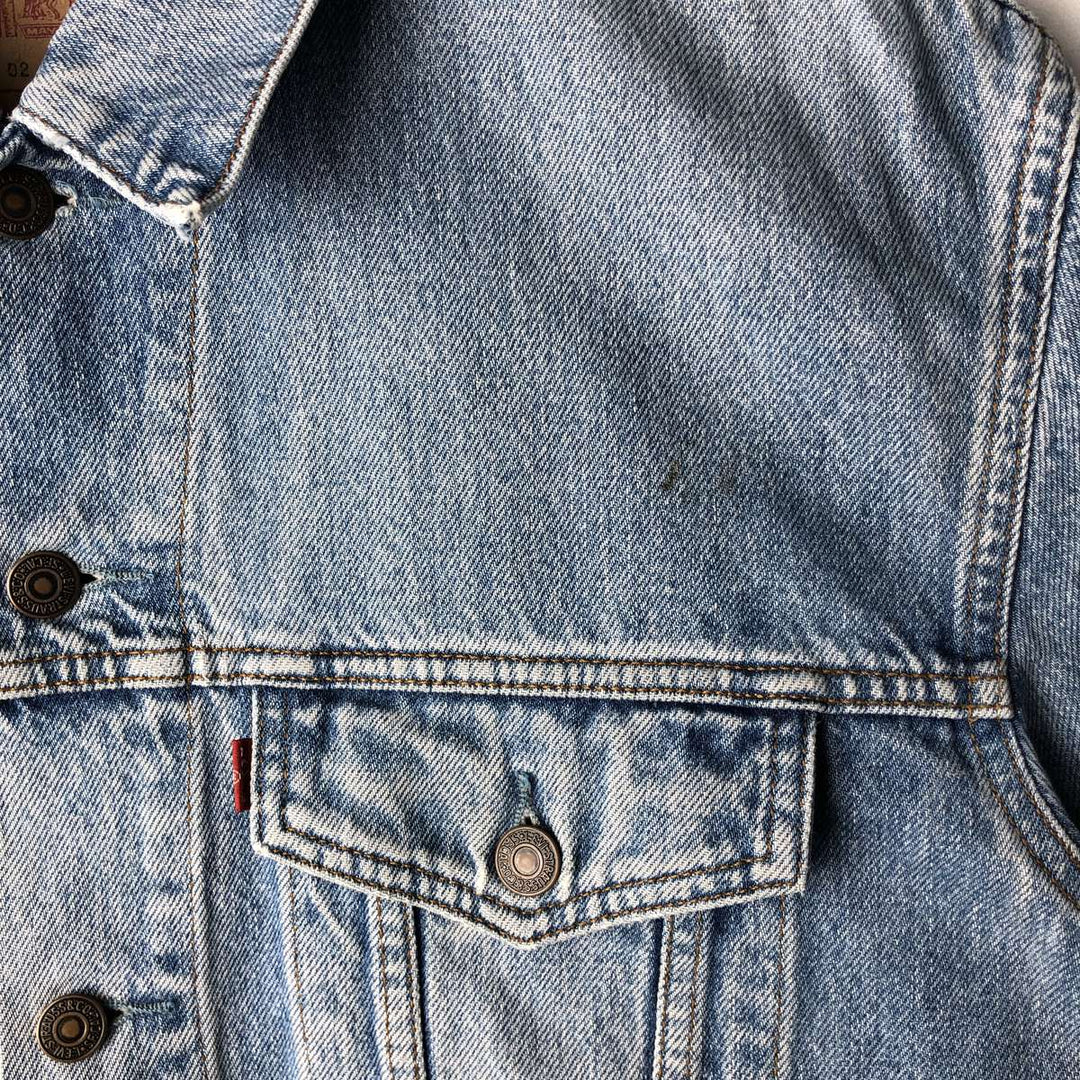 Levi's 70503-02 Denim Jacket, Men's Size L cotton blue type Vintage Second Hand