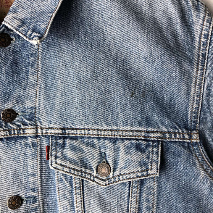 Levi's 70503-02 Denim Jacket, Men's Size L cotton blue type Vintage Second Hand
