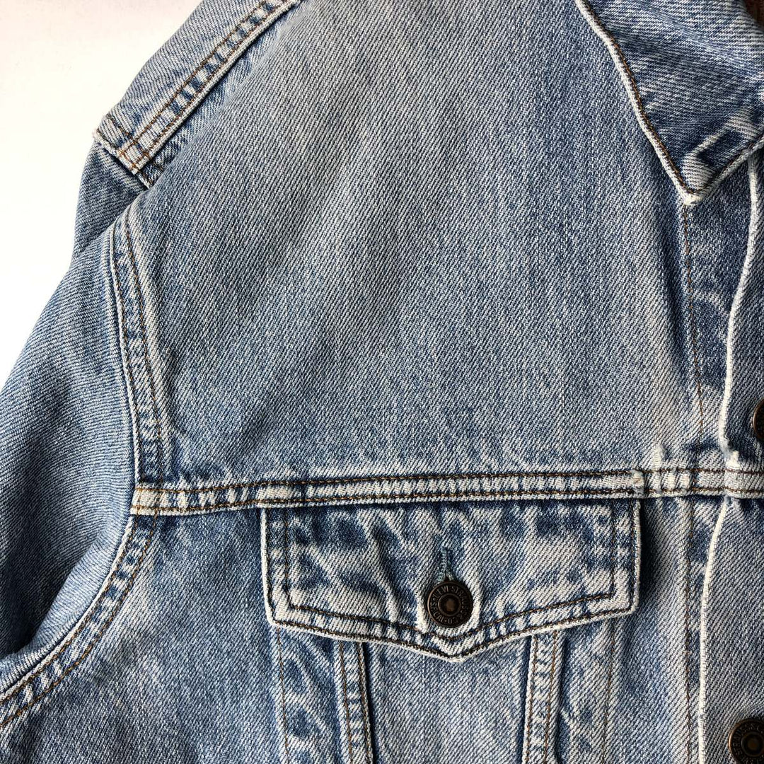 Levi's 70503-02 Denim Jacket, Men's Size L cotton blue type Vintage Second Hand