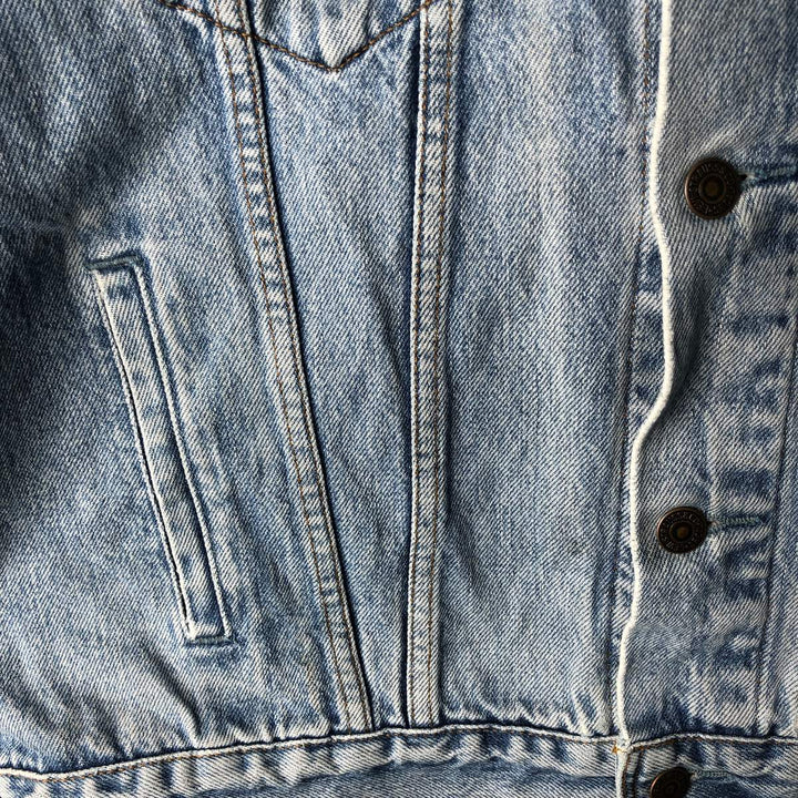 Levi's 70503-02 Denim Jacket, Men's Size L cotton blue type Vintage Second Hand