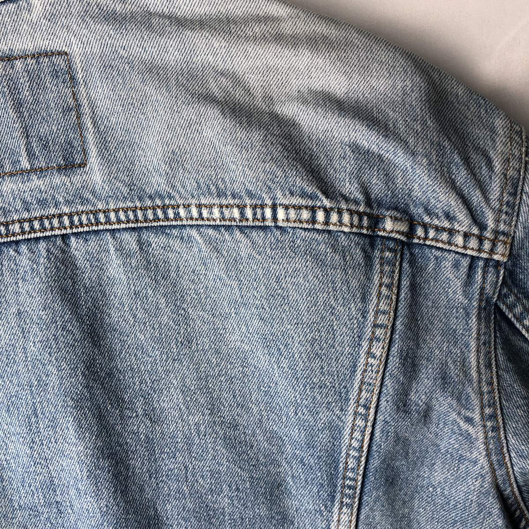 Levi's 70503-02 Denim Jacket, Men's Size L cotton blue type Vintage Second Hand
