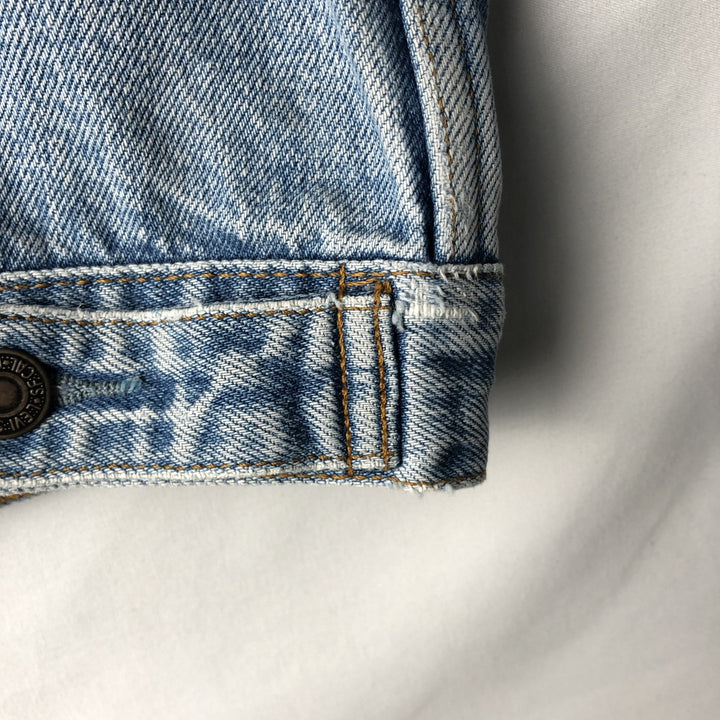 Levi's 70503-02 Denim Jacket, Men's Size L cotton blue type Vintage Second Hand