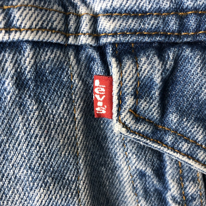 Levi's 70506-0214 Denim Jacket (G-Jean) - Made in USA - Men's Size S (approx.) cotton blue type Vintage Second Hand