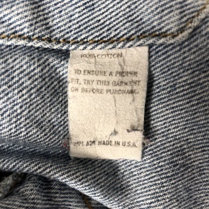 Levi's 70506-0214 Denim Jacket (G-Jean) - Made in USA - Men's Size S (approx.) cotton blue type Vintage Second Hand