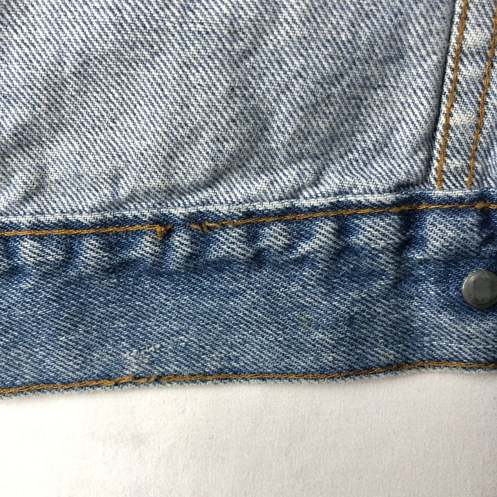 Levi's 70506-0214 Denim Jacket (G-Jean) - Made in USA - Men's Size S (approx.) cotton blue type Vintage Second Hand