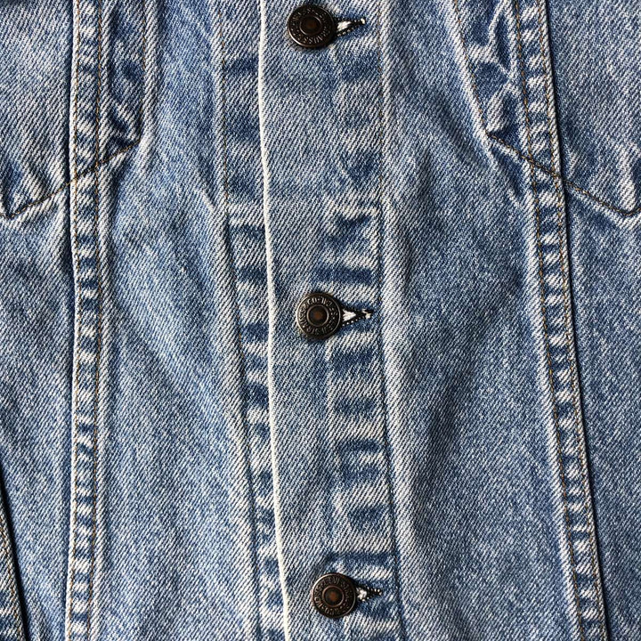 Levi's 70506-0214 Denim Jacket (G-Jean) - Made in USA - Men's Size S (approx.) cotton blue type Vintage Second Hand