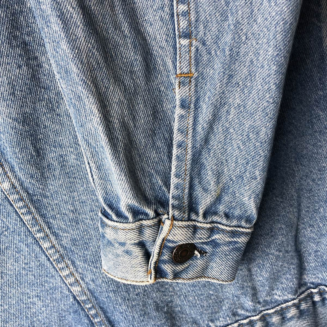 Levi's 70506-0214 Denim Jacket (G-Jean) - Made in USA - Men's Size S (approx.) cotton blue type Vintage Second Hand