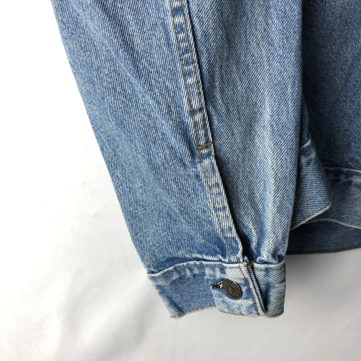 Levi's 70506-0214 Denim Jacket (G-Jean) - Made in USA - Men's Size S (approx.) cotton blue type Vintage Second Hand