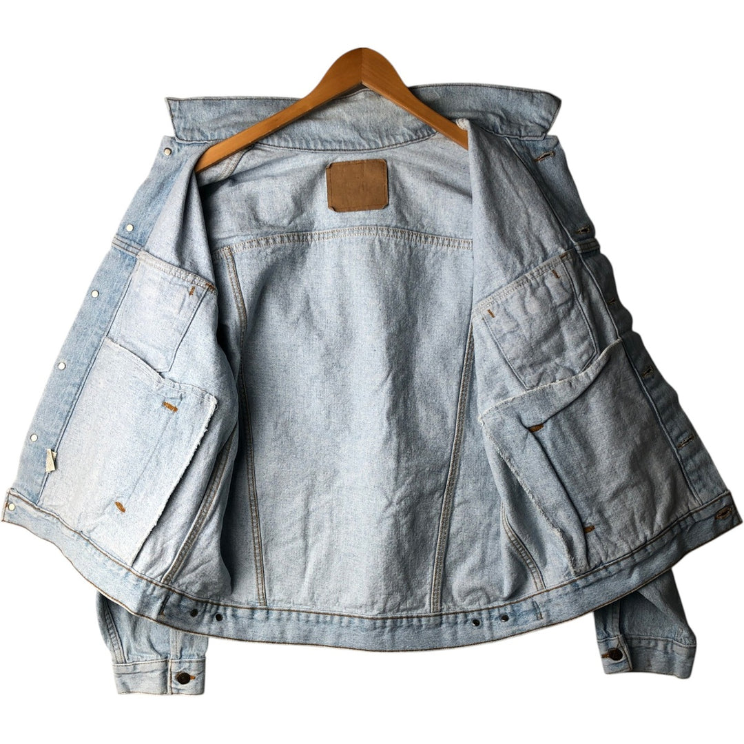 Levi's 70507-4834 Denim Jacket (G-Jean) - Made in USA - Men's Size L (approx.) unclear blue type Vintage Second Hand